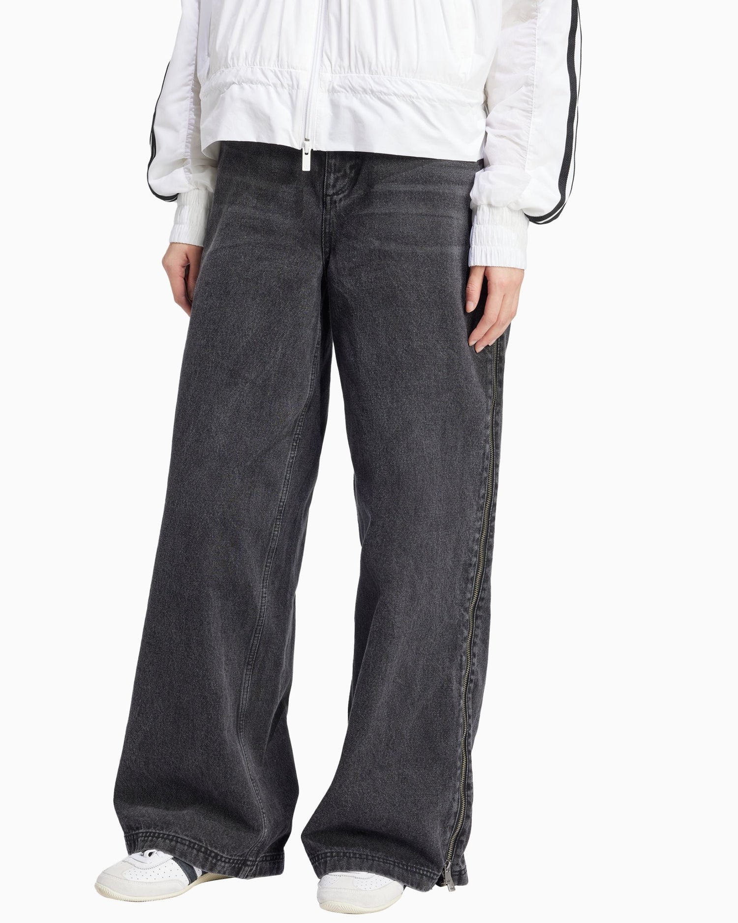 adidas Originals Adilenium Season 3 Zip Washed Kadın Denim Pantolon