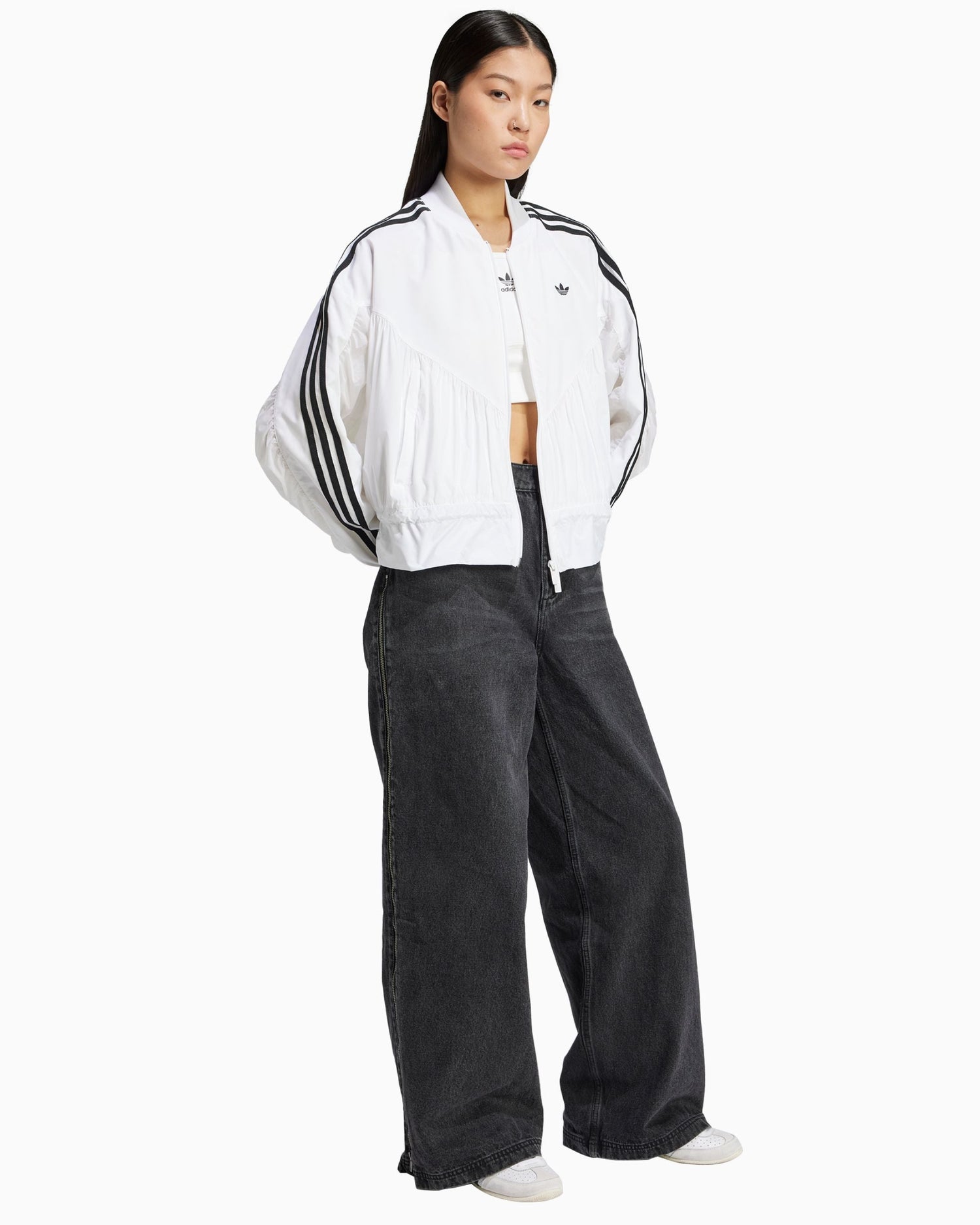 adidas Originals Adilenium Season 3 Zip Washed Kadın Denim Pantolon