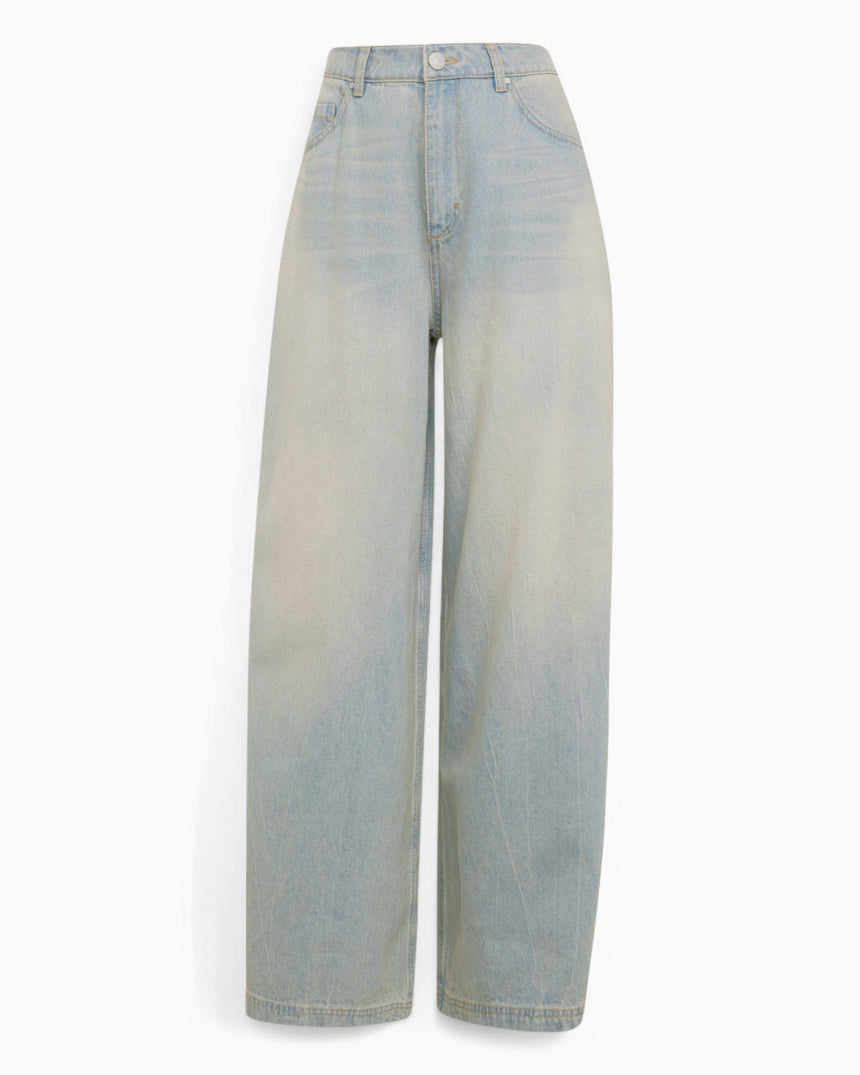 adidas Originals Adilenium Season 3 Zip Washed Kadın Denim Pantolon Light Denim