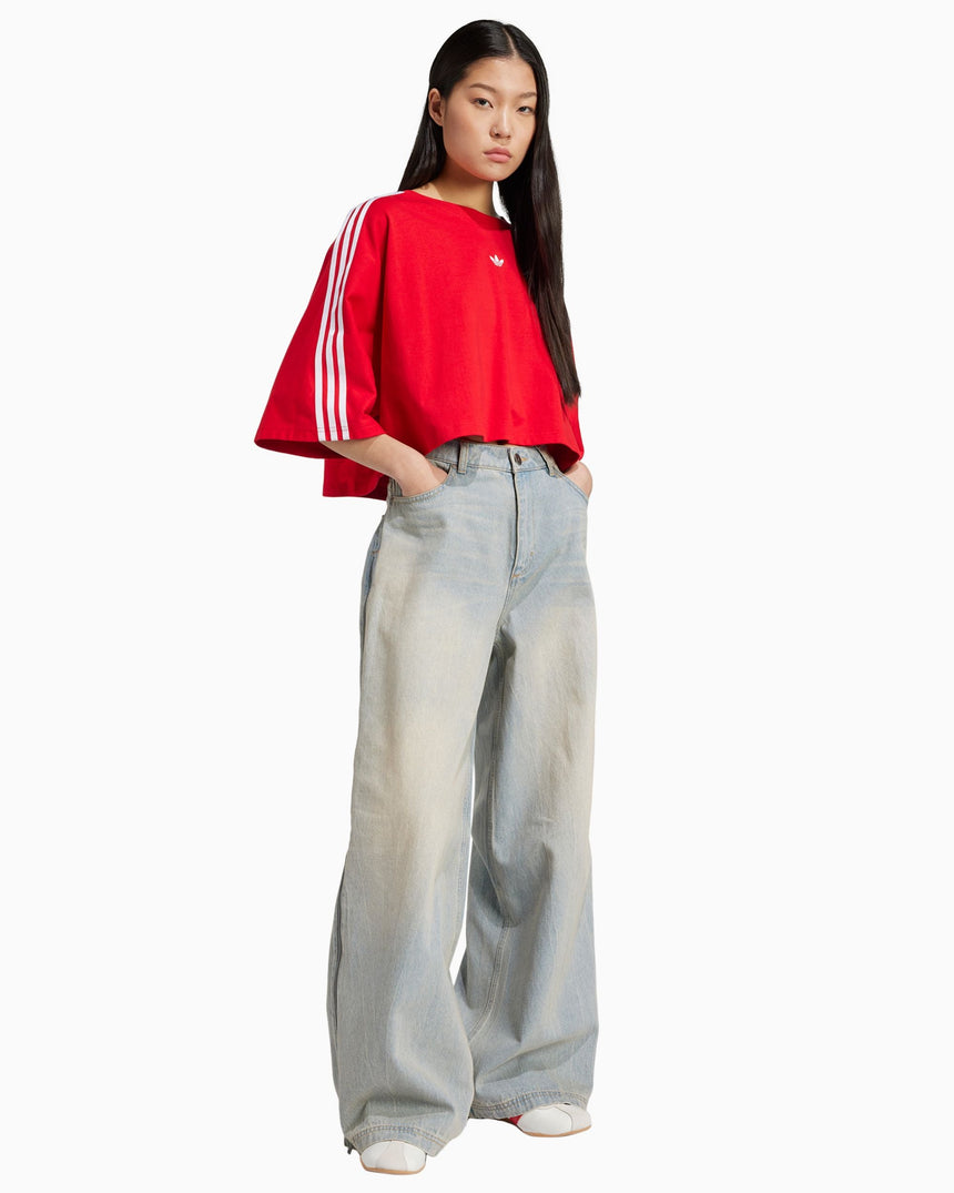 adidas Originals Adilenium Season 3 Zip Washed Kadın Denim Pantolon