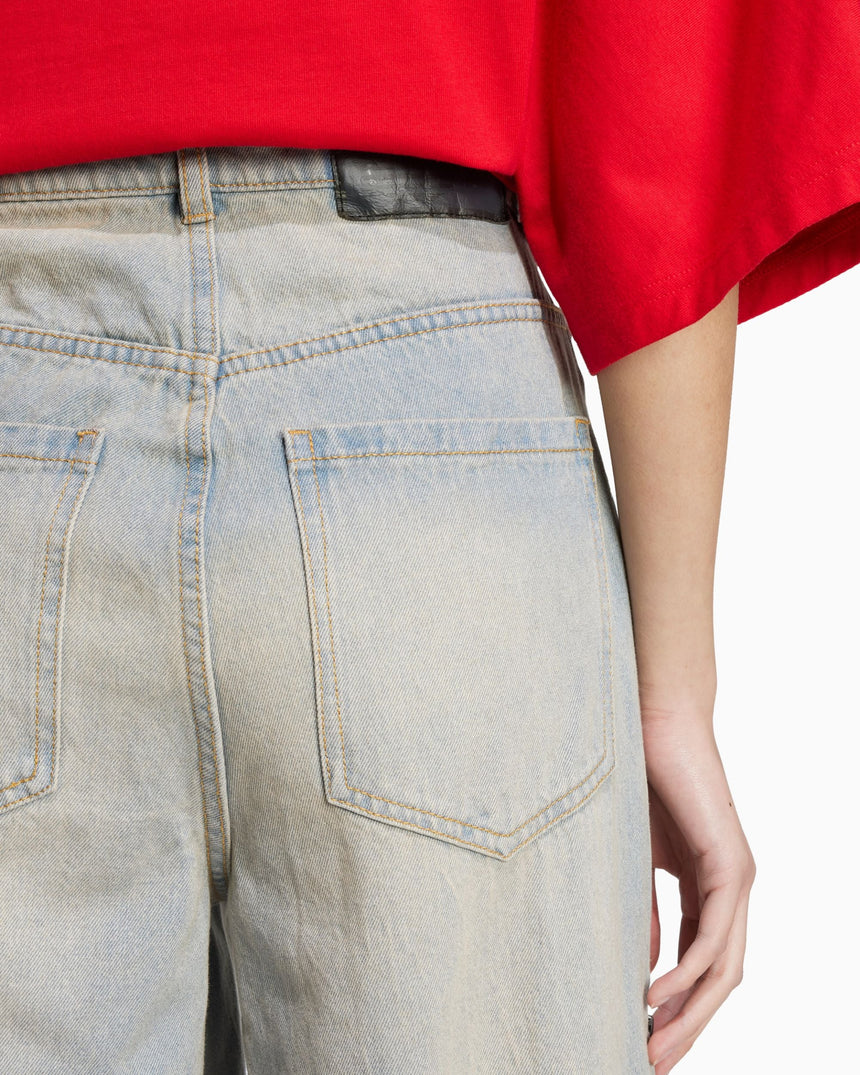 adidas Originals Adilenium Season 3 Zip Washed Kadın Denim Pantolon