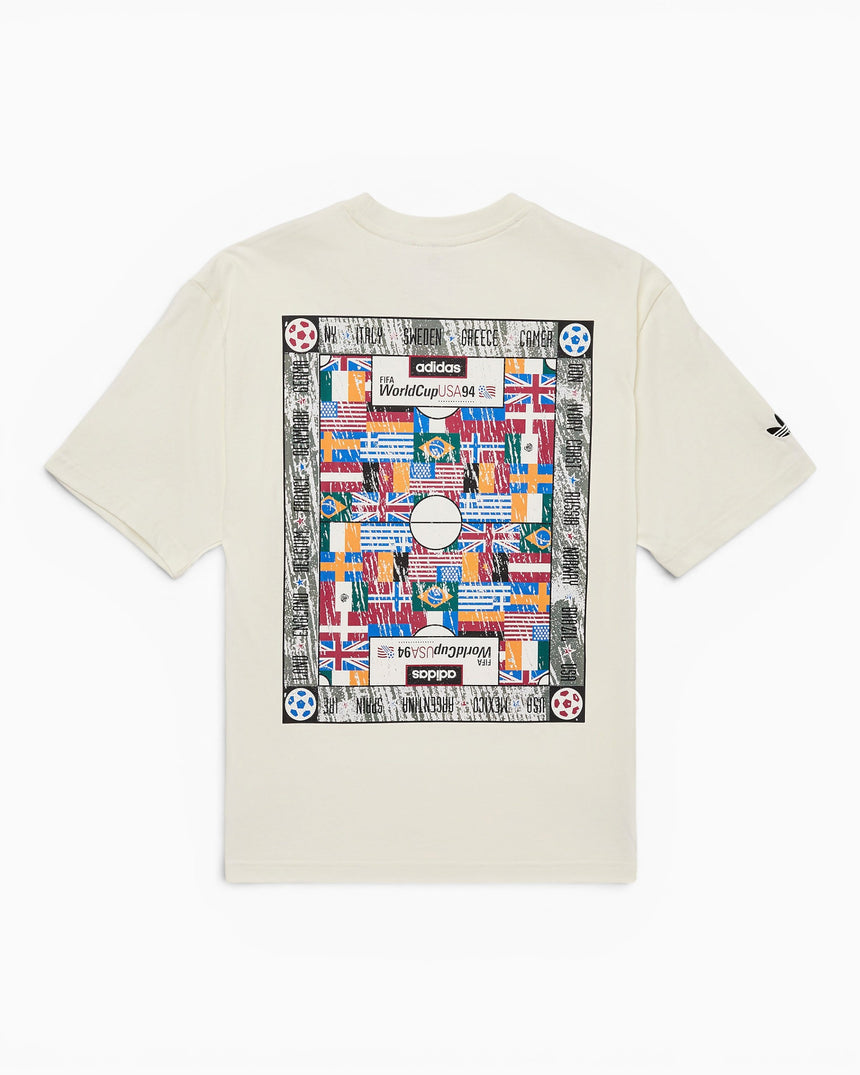 adidas Originals Archive Country Flag Erkek T-Shirt Off White