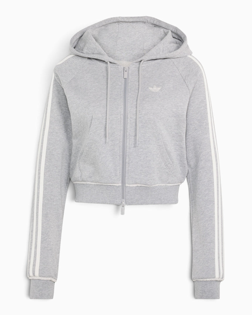 Badigirl Graphic Short Front Zip Track Top Kadın Sweatshirt