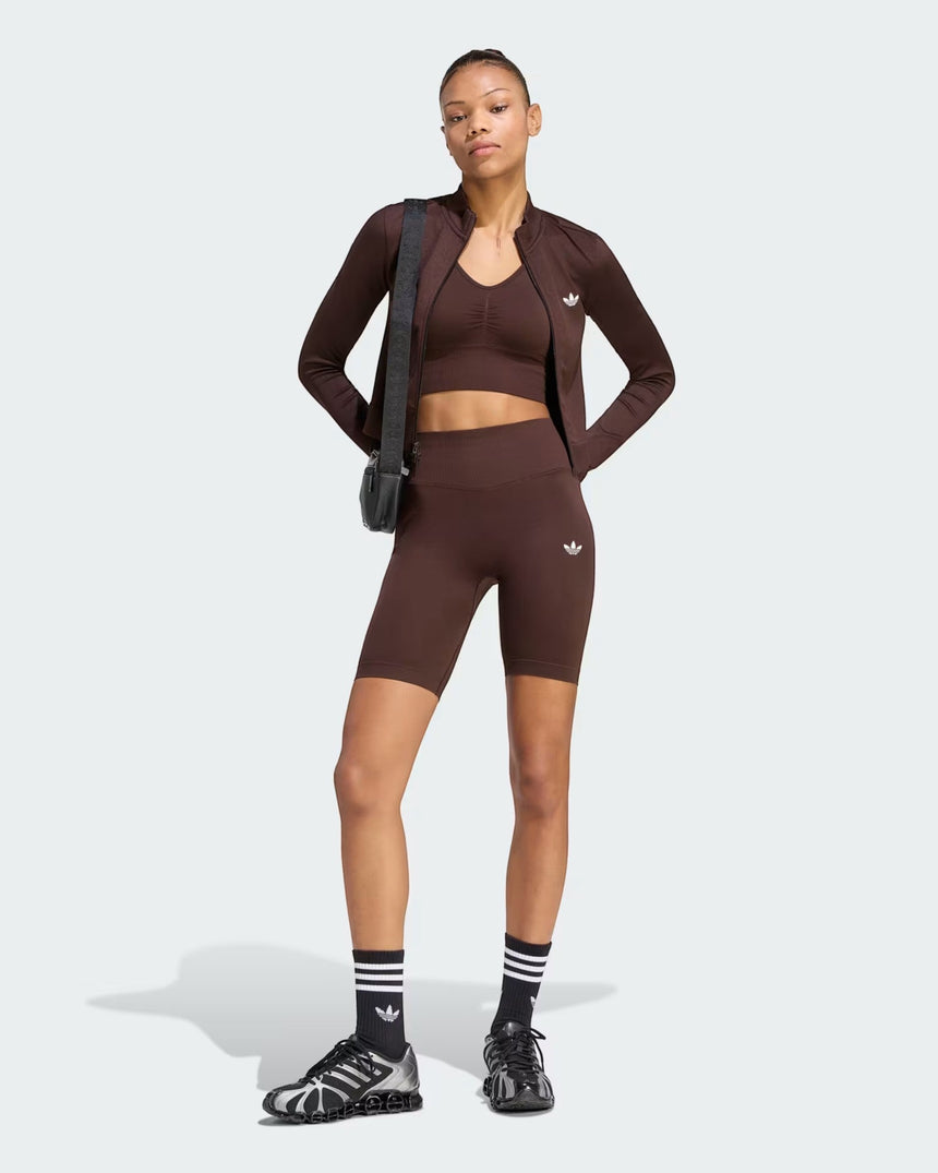adidas Originals Essential Seamless Kadın Track Top Aurora Coffee