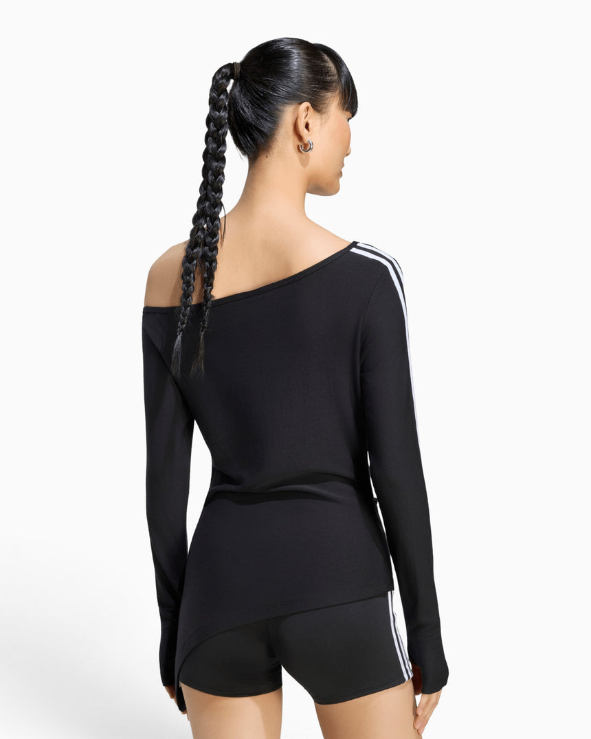 One Shoulder Asymmetric Kadın Bluz