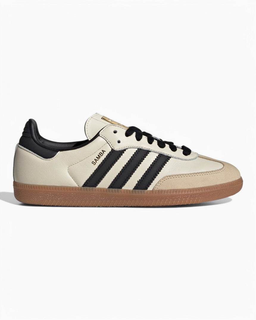 adidas Originals Samba OG Erkek Sneaker Cream White/Core Black/Sand Strata