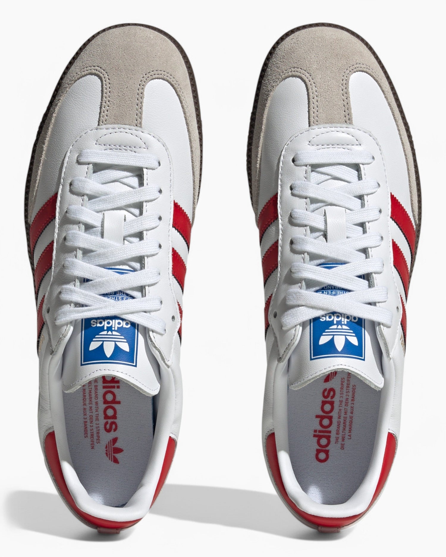adidas Originals Samba OG Kadın Sneaker Cloud White/Better Scarlet/Supplier Colour