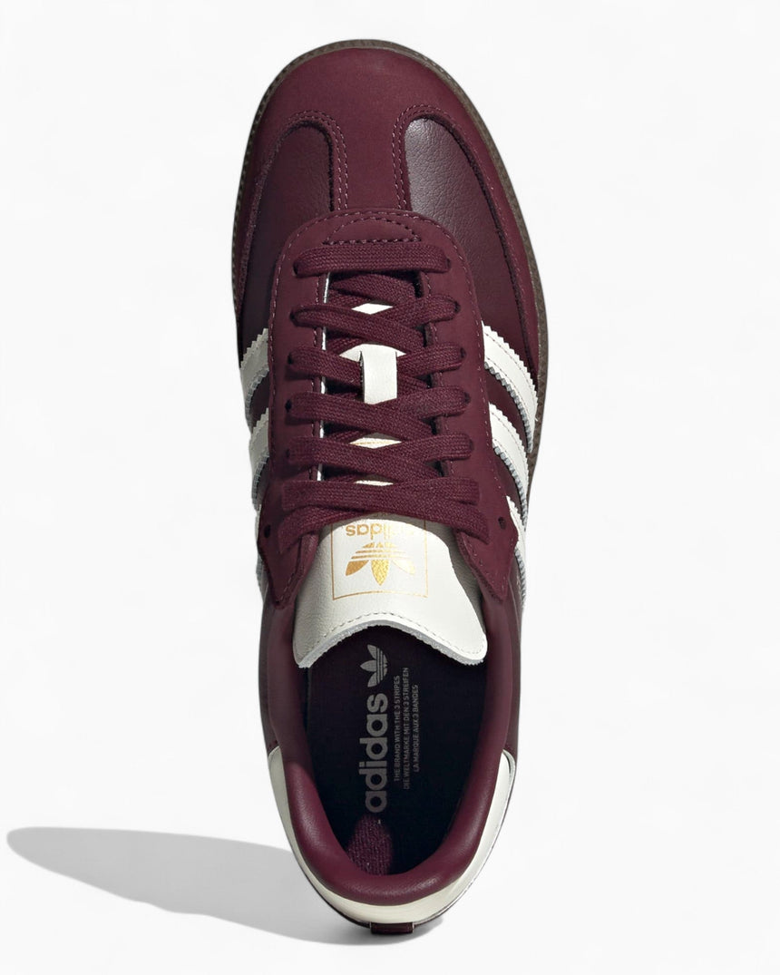 adidas Originals Samba OG Kadın Sneaker Maroon/Off White/Gum