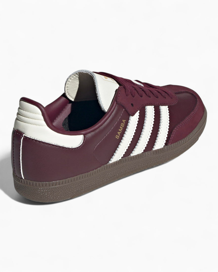 adidas Originals Samba OG Kadın Sneaker Maroon/Off White/Gum
