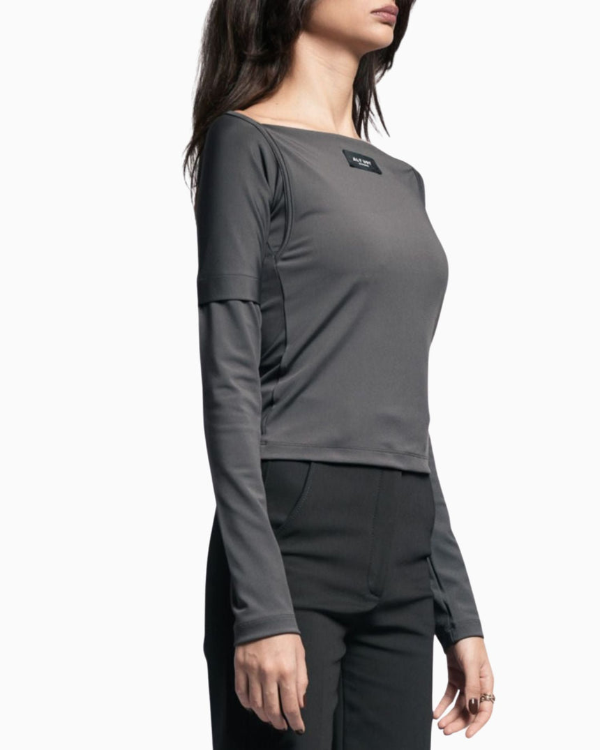 Alt Üst Double Sleeve Kadın Top