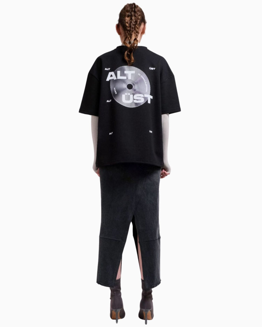 Alt Üst Grid T-Shirt