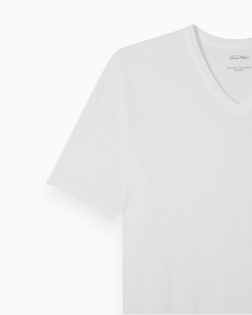 American Vintage Devon Erkek V-Neck T-Shirt