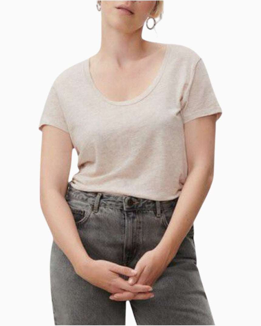 American Vintage Jacksonville Kadın U-Neck T-Shirt