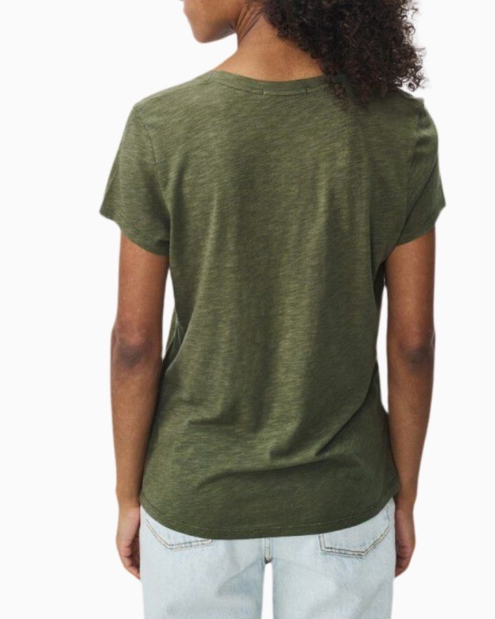 American Vintage Jacksonville Kadın U-Neck T-Shirt