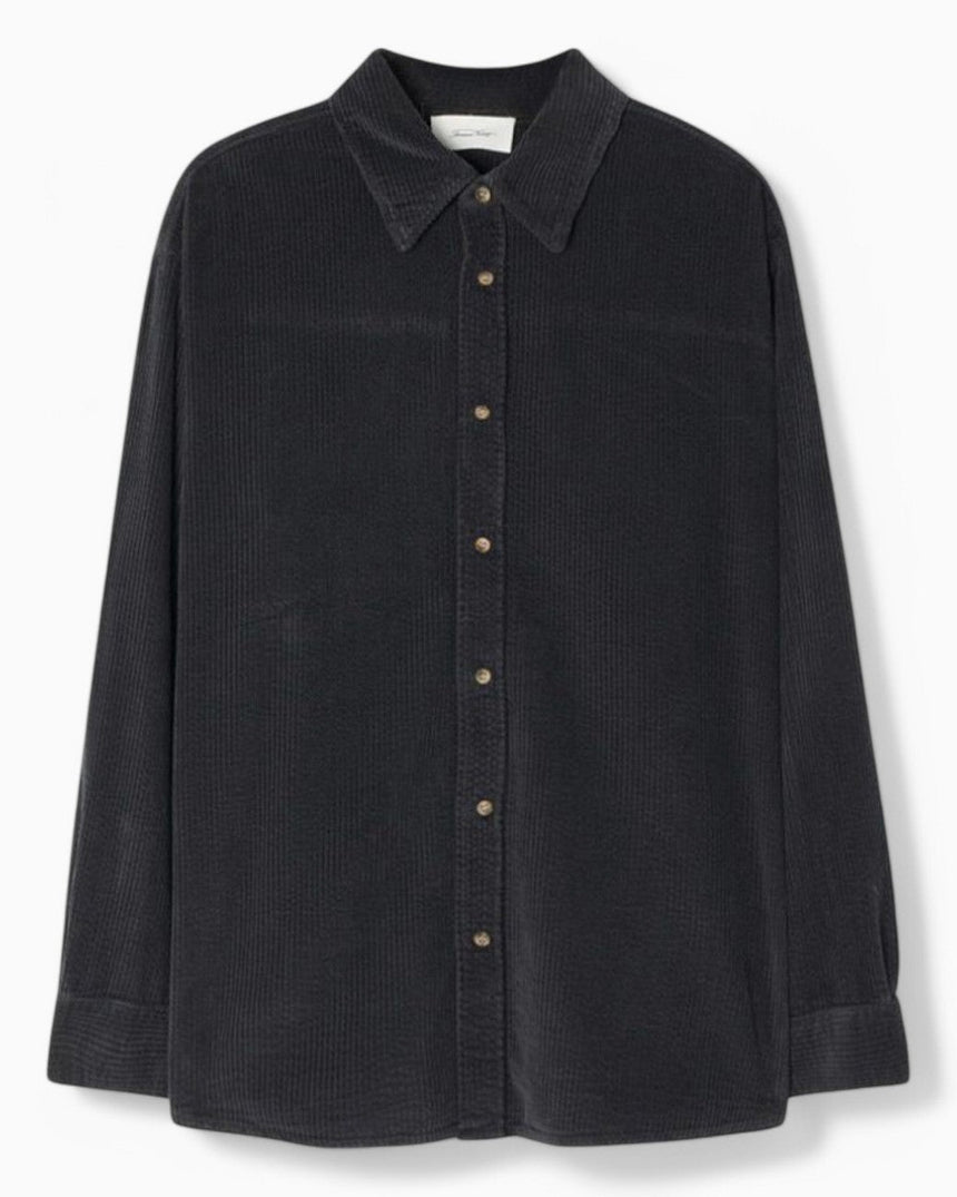 American Vintage Padow Erkek Gömlek Carbone