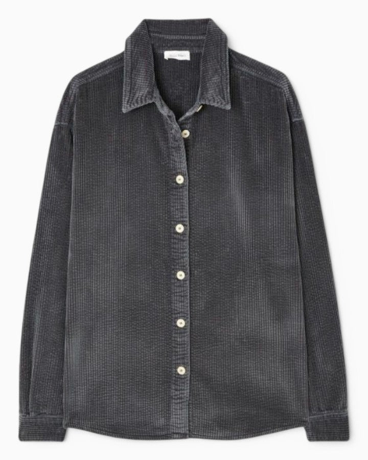 American Vintage Padow Kadın Gömlek Carbone Vintage