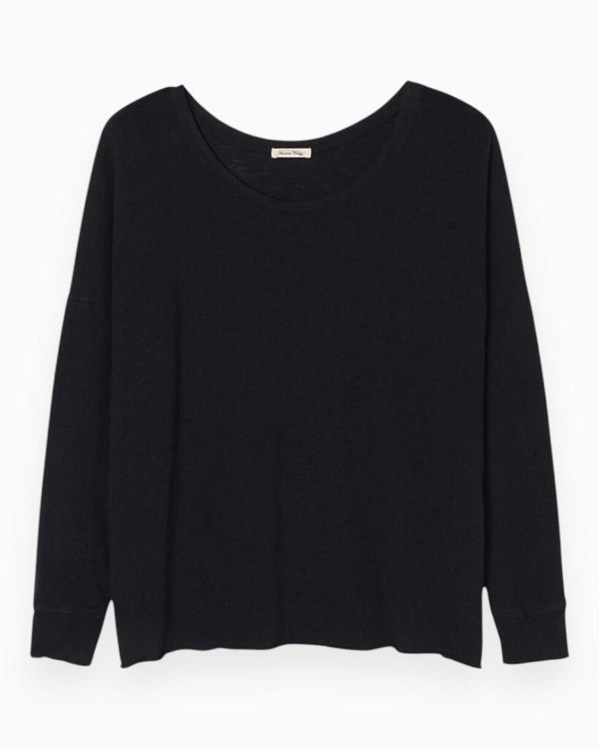 American Vintage Sonoma Uzun Kollu Kadın T-Shirt Noir