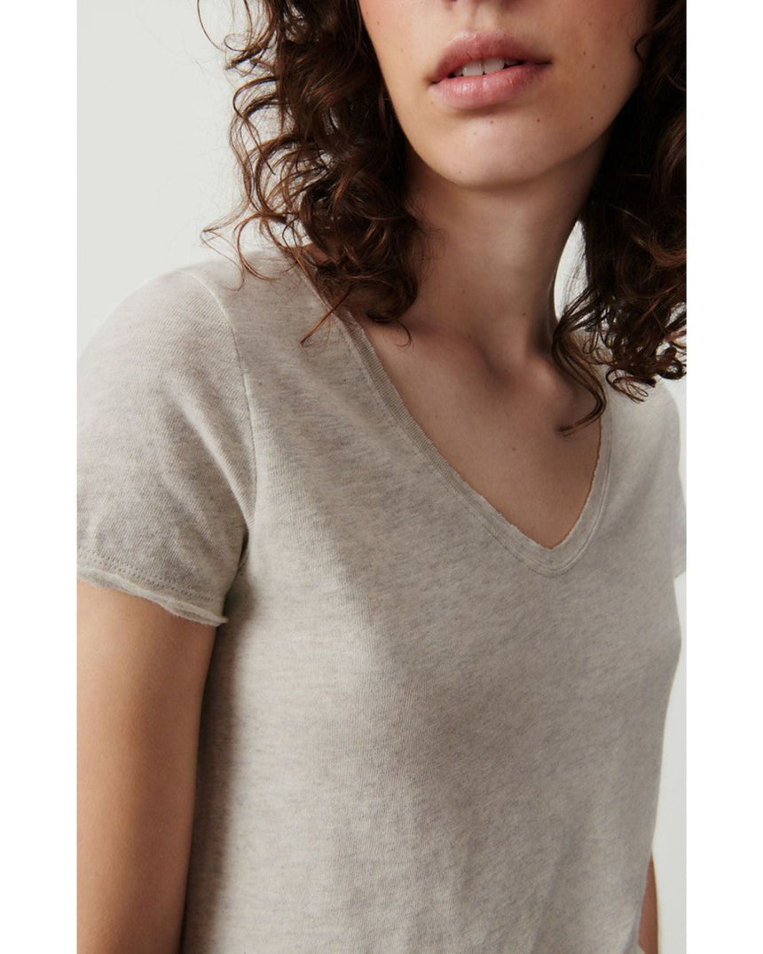 American Vintage Sonoma V-Yaka Kadın T-Shirt