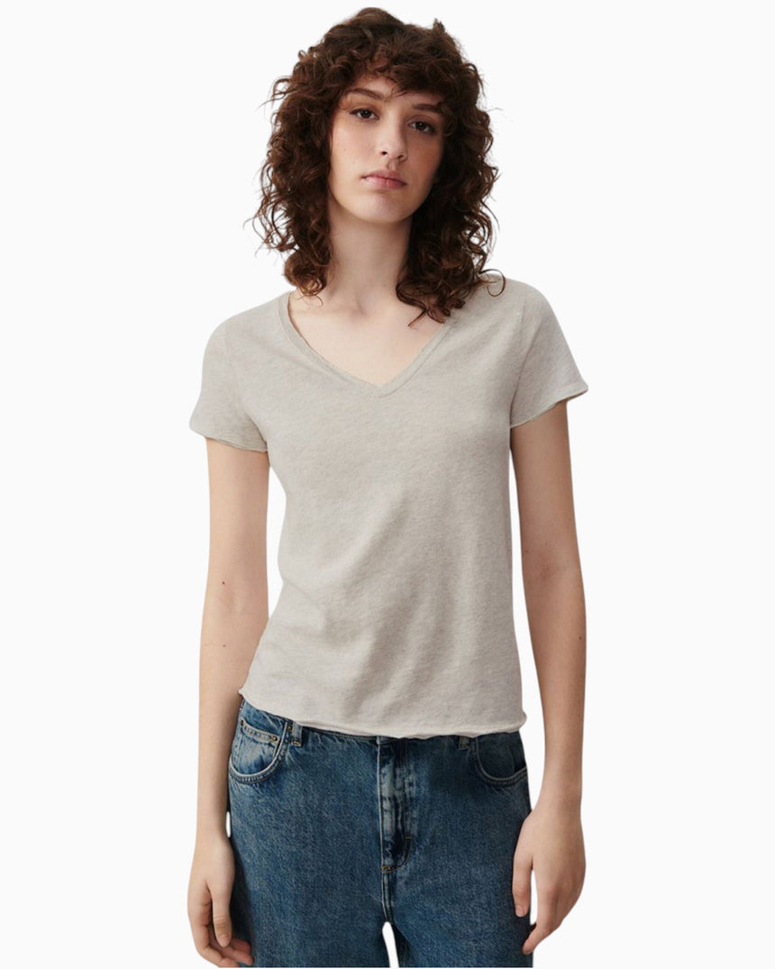 American Vintage Sonoma V-Yaka Kadın T-Shirt