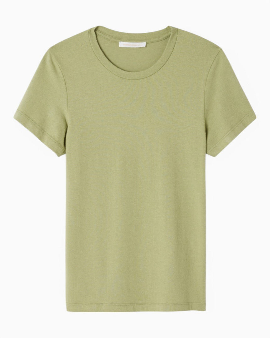 American Vintage Ypawood Kadın T-Shirt Printanier Chine