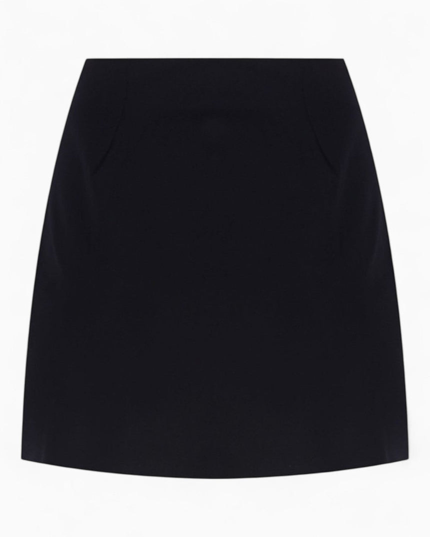 Anais&Margaux Court Mid-Rise Skirt Black