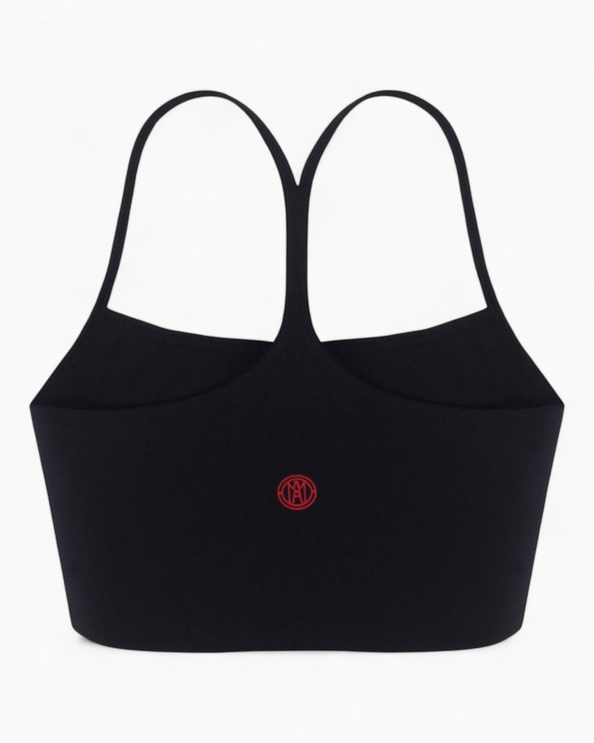 Anais&Margaux Spaghetti Straps Sports Bra Black