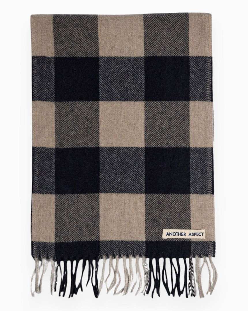 Another Aspect Another Scarf 1.0 Navy Check