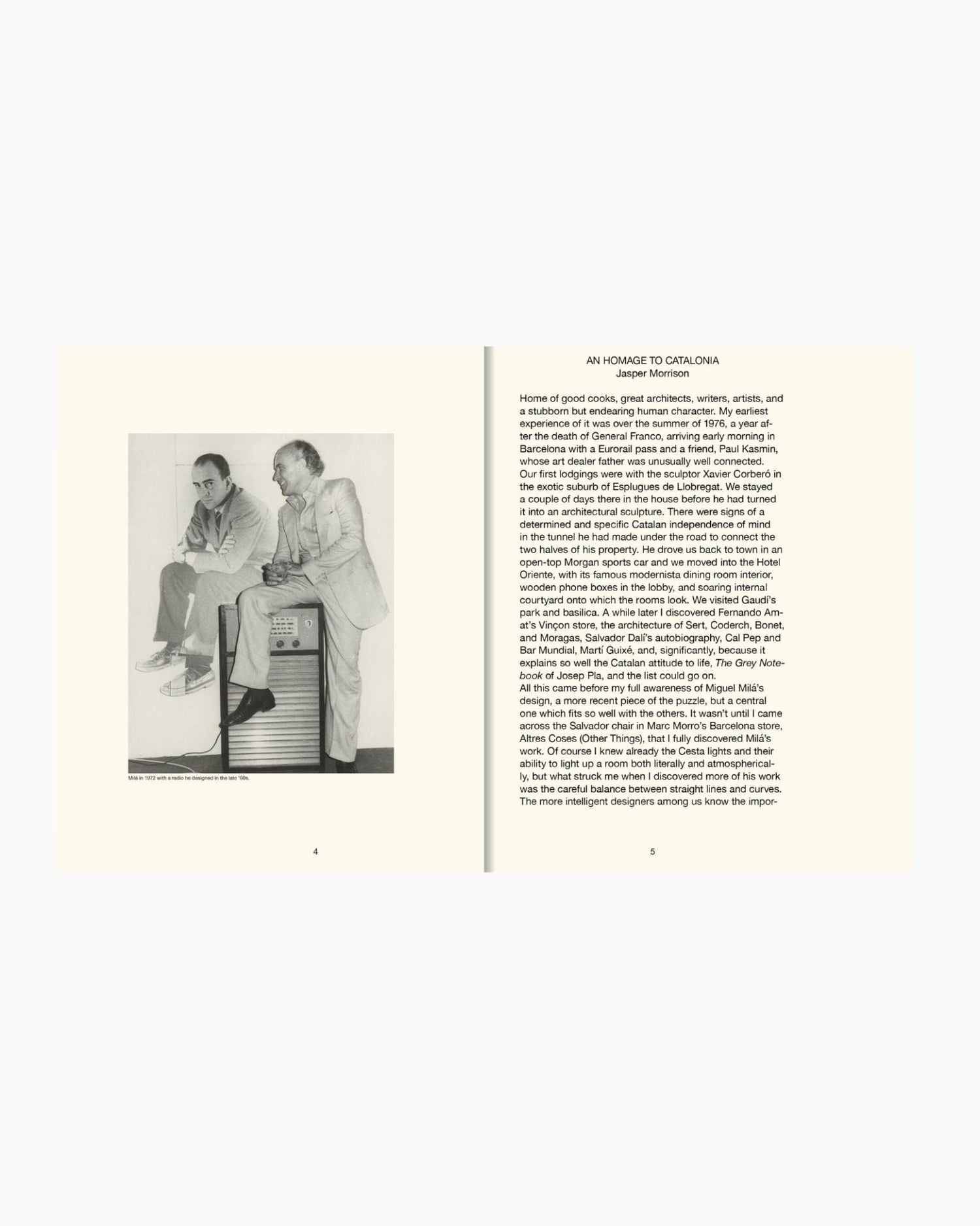 Apartamento Magazine Miguel Milá: A Life in Design