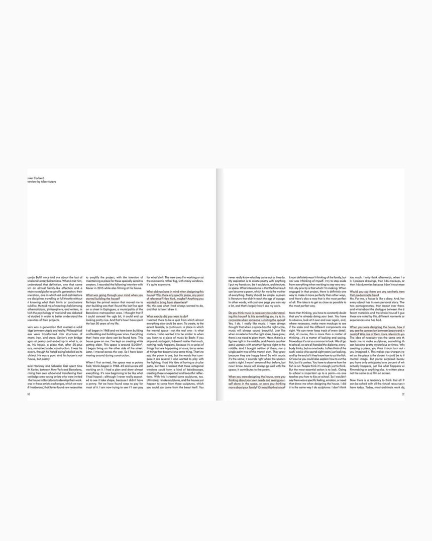 Apartamento Magazine The House of Xavier Corberó