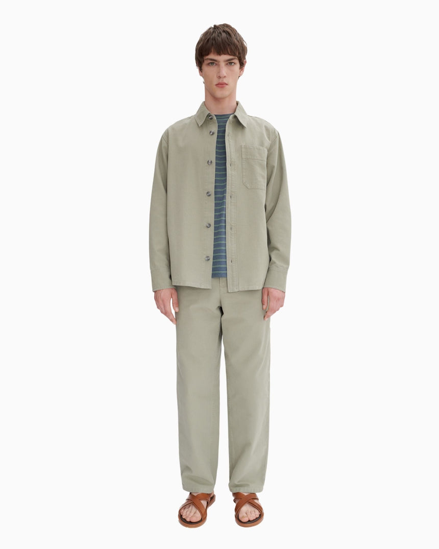 A.P.C. Basile Brodée Overshirt Erkek Ceket
