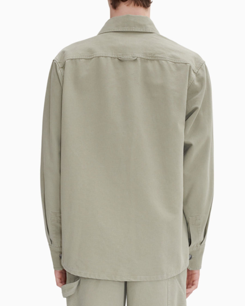 A.P.C. Basile Brodée Overshirt Erkek Ceket