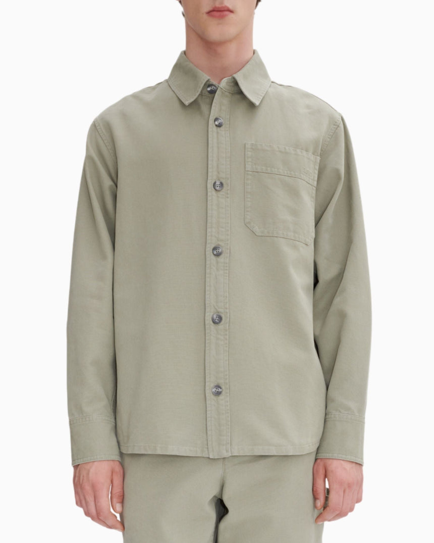 A.P.C. Basile Brodée Overshirt Erkek Ceket