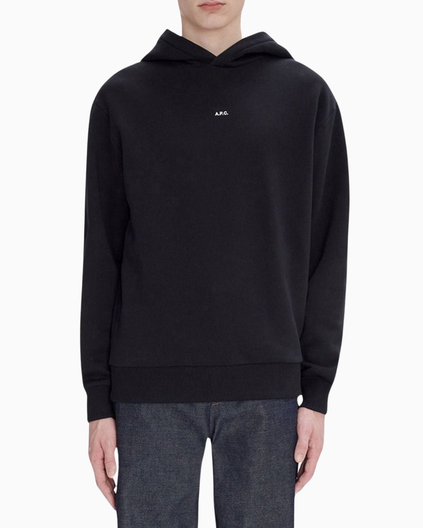 A.P.C. Boxy Micro Logo Hoodie