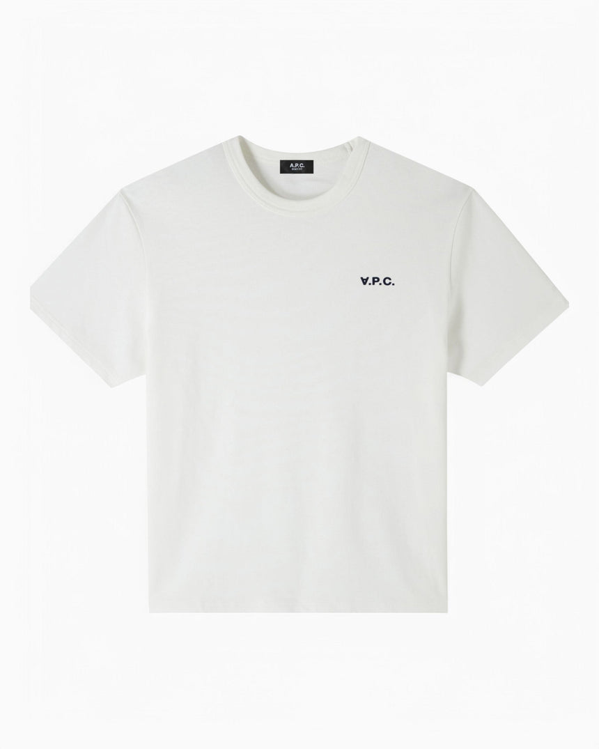 A.P.C. Boxy Petit VPC T-Shirt White/Dark Navy