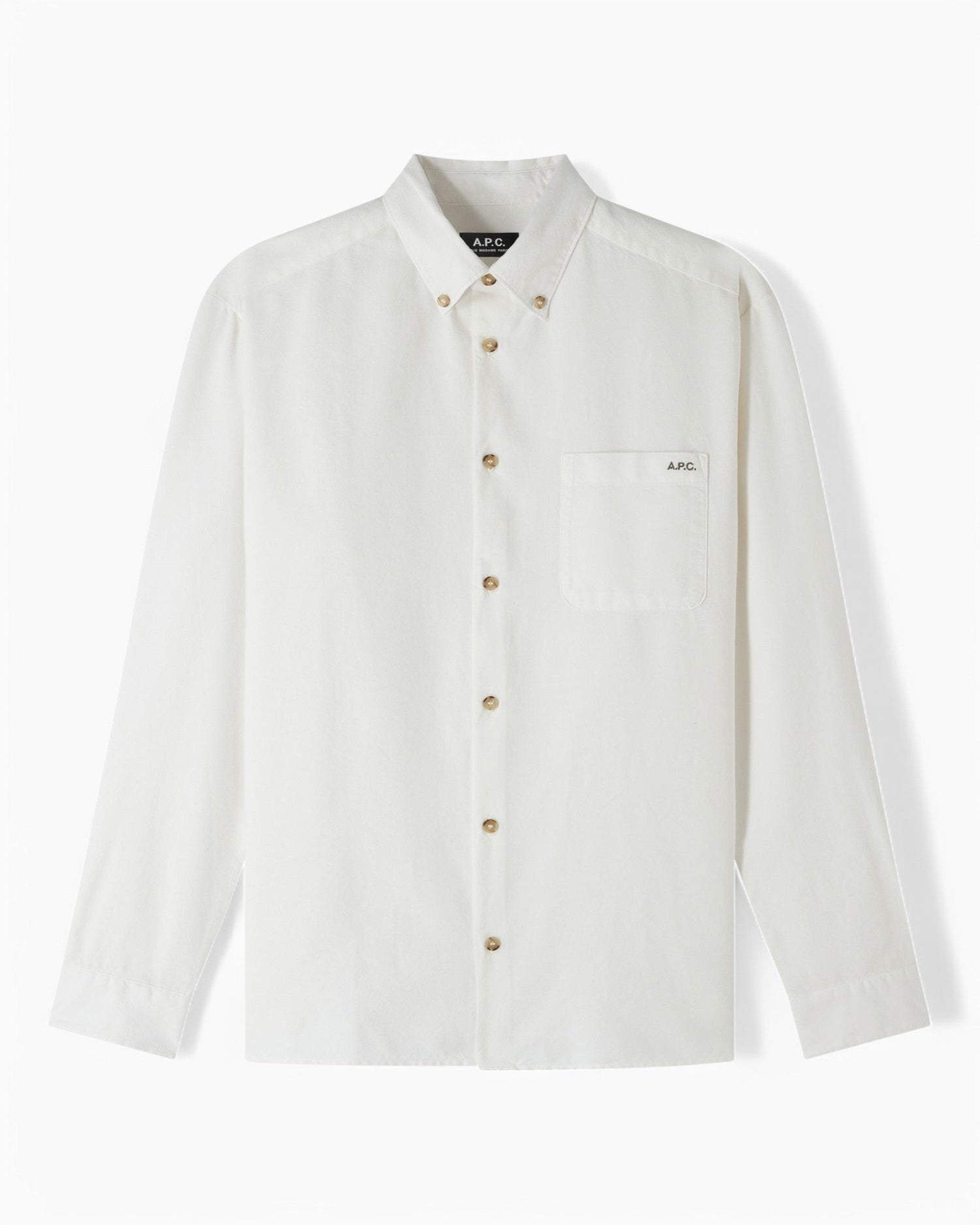 A.P.C. Mateo Logo Gömlek Off White