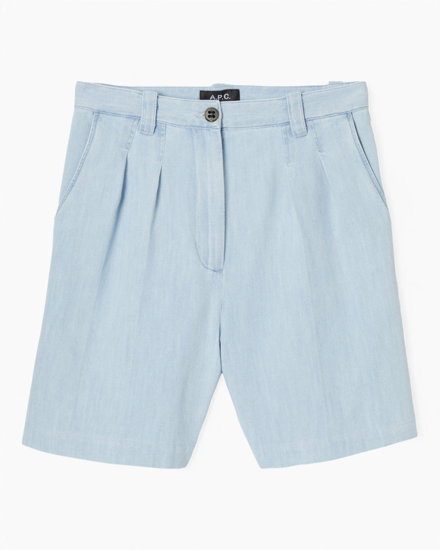 A.P.C. Nola Kadın Şort Pale Blue