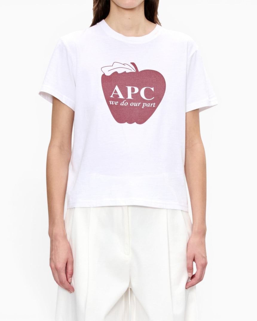 A.P.C. Pomme Kadın T-Shirt White