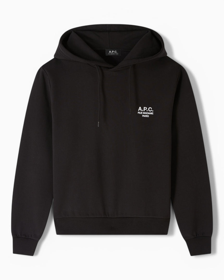 A.P.C. Standard Rue Madame Hoodie Black/White