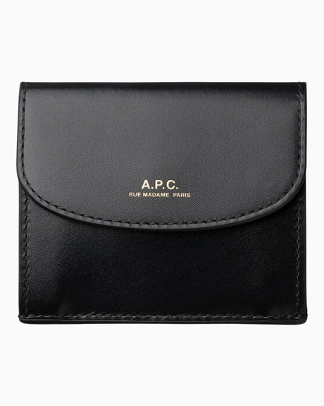 A.P.C. Trifold Genève Cüzdan Black