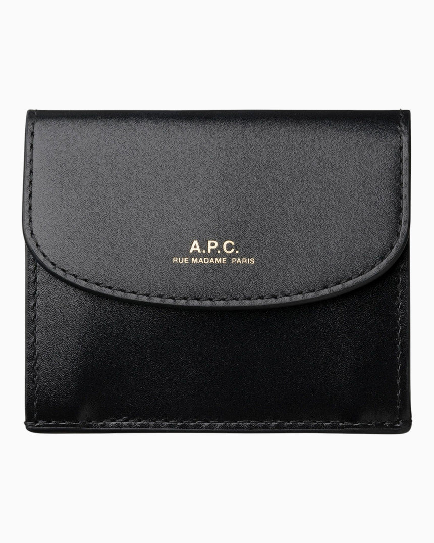 A.P.C. Trifold Genève Cüzdan Black