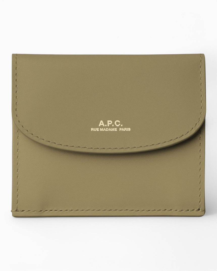 A.P.C. Trifold Genève Cüzdan Clay Green