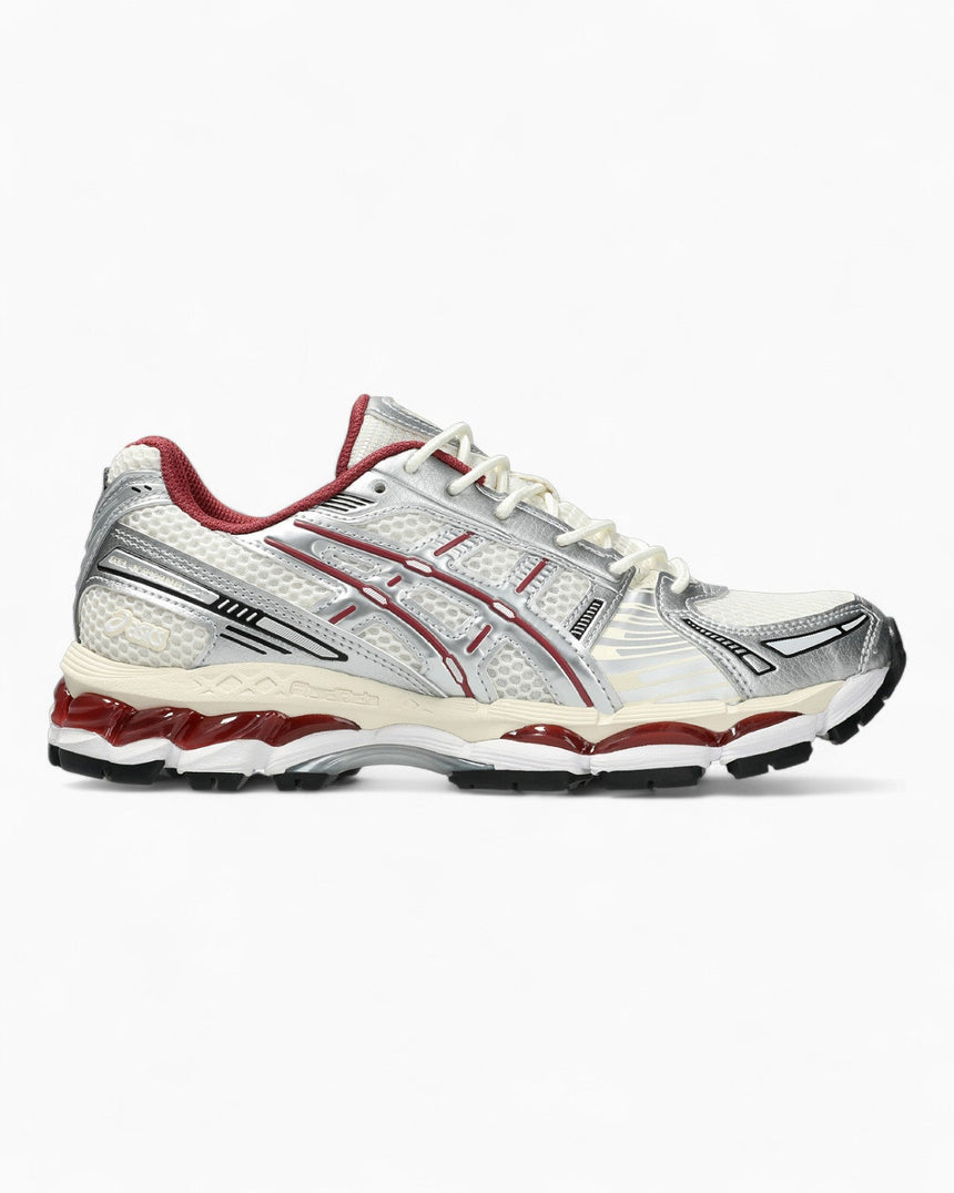 Asics GEL-Kayano 12.1 Kadın Sneaker Cream/Pure Silver