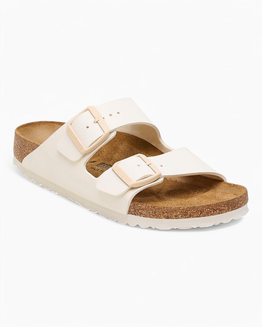Birkenstock Arizona Birko-Flor Kadın Terlik Eggshell