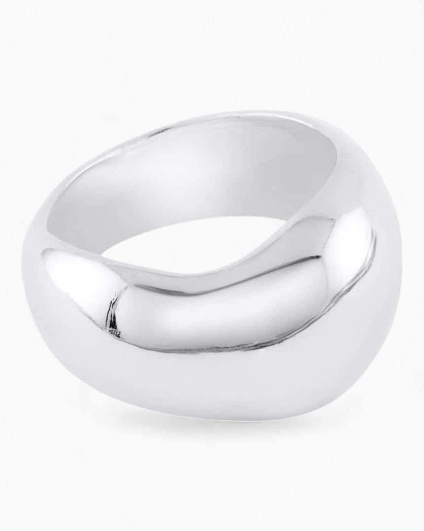 By Way Of Cloud Yüzük XL Silver