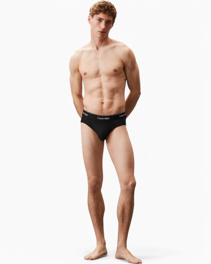 Calvin Klein Hip Brief 3PK Icon Stretch - Erkek