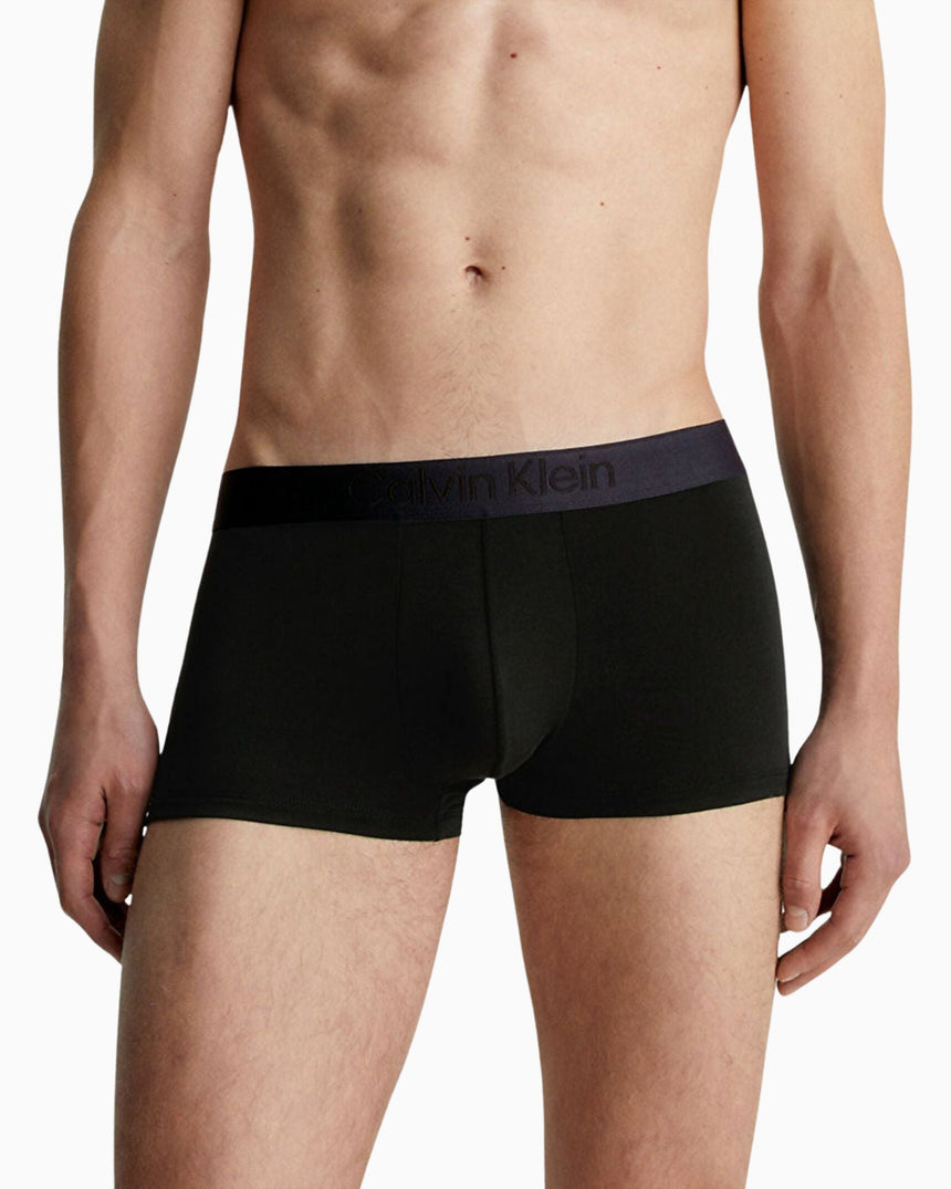 Calvin Klein Low Rise Trunk 3PK CK Black - Erkek