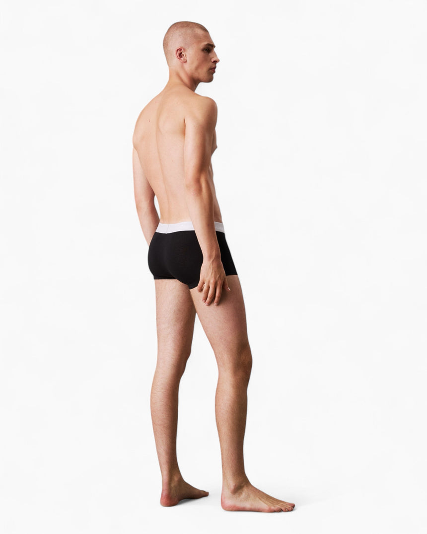Calvin Klein Low Rise Trunk 3PK Icon Cotton Stretch - Erkek