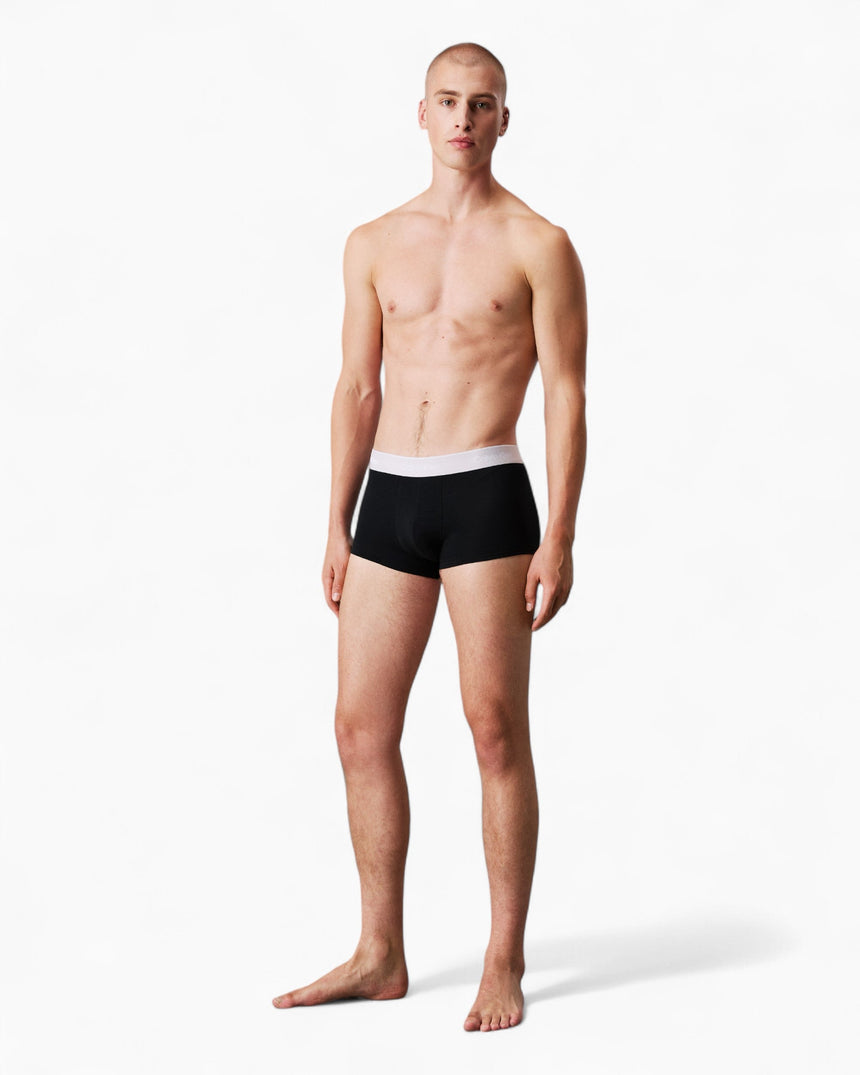 Calvin Klein Low Rise Trunk 3PK Icon Cotton Stretch - Erkek