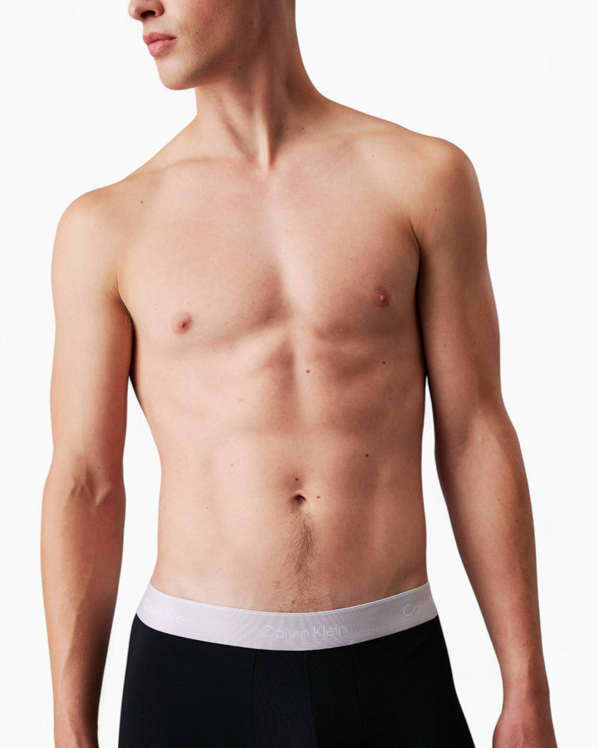 Calvin Klein Low Rise Trunk 3PK Icon Cotton Stretch - Erkek