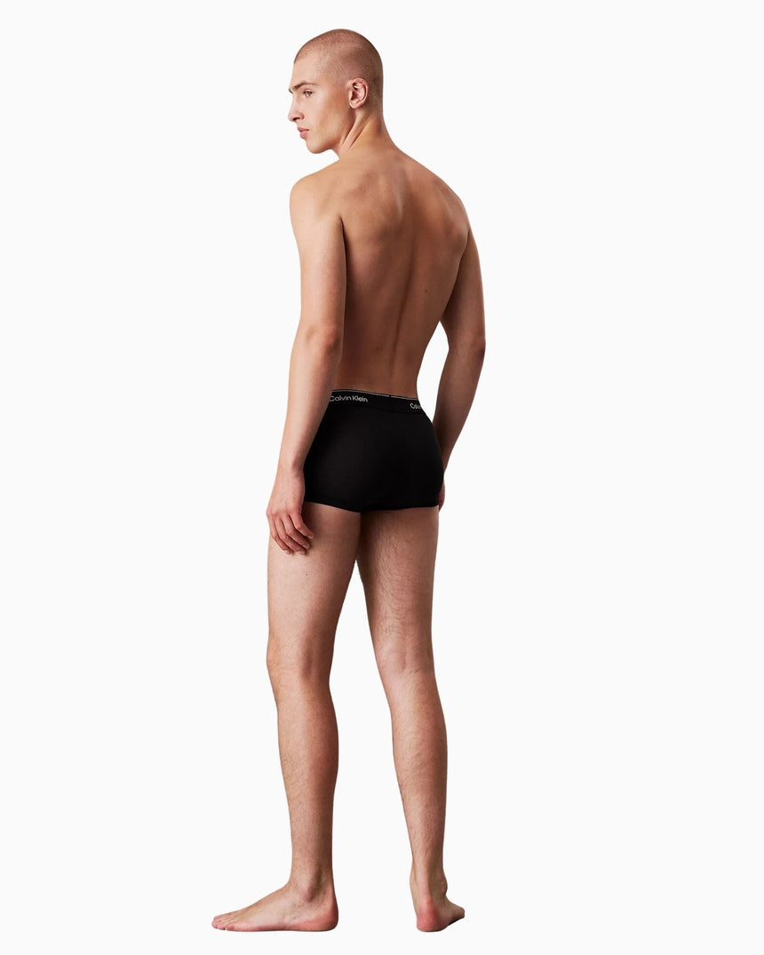 Calvin Klein Low Rise Trunk 3PK Icon Cotton Stretch - Erkek